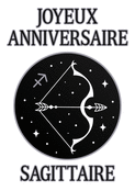 Sagittaire : anniversaire sous les étoiles